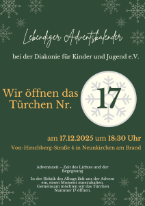Lebendiger Adventskalender_Diakonie für Kinder und Jugend e.V.